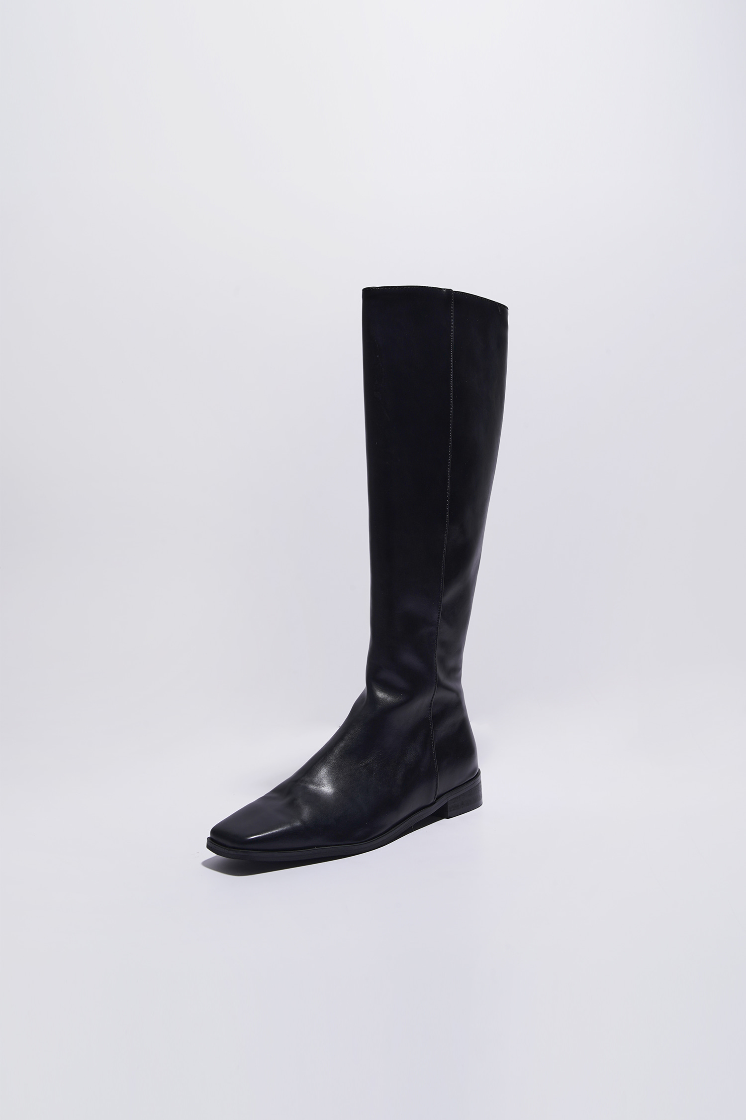 Clair square boots - black