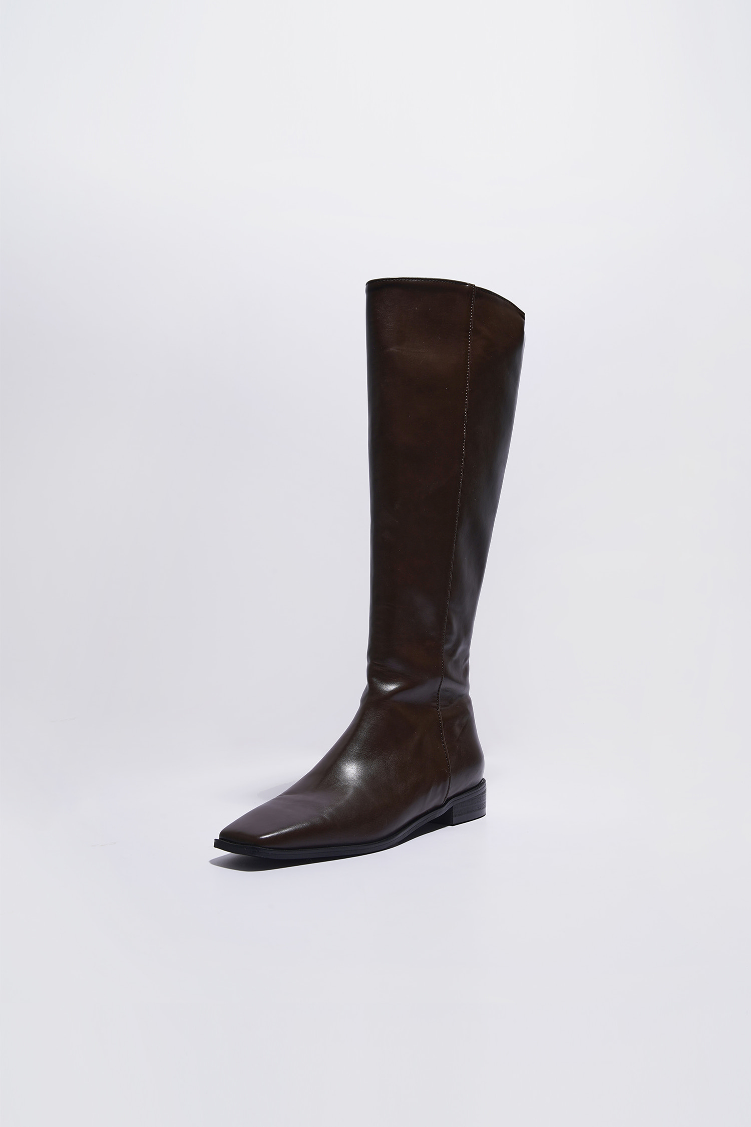Clair square boots - brown
