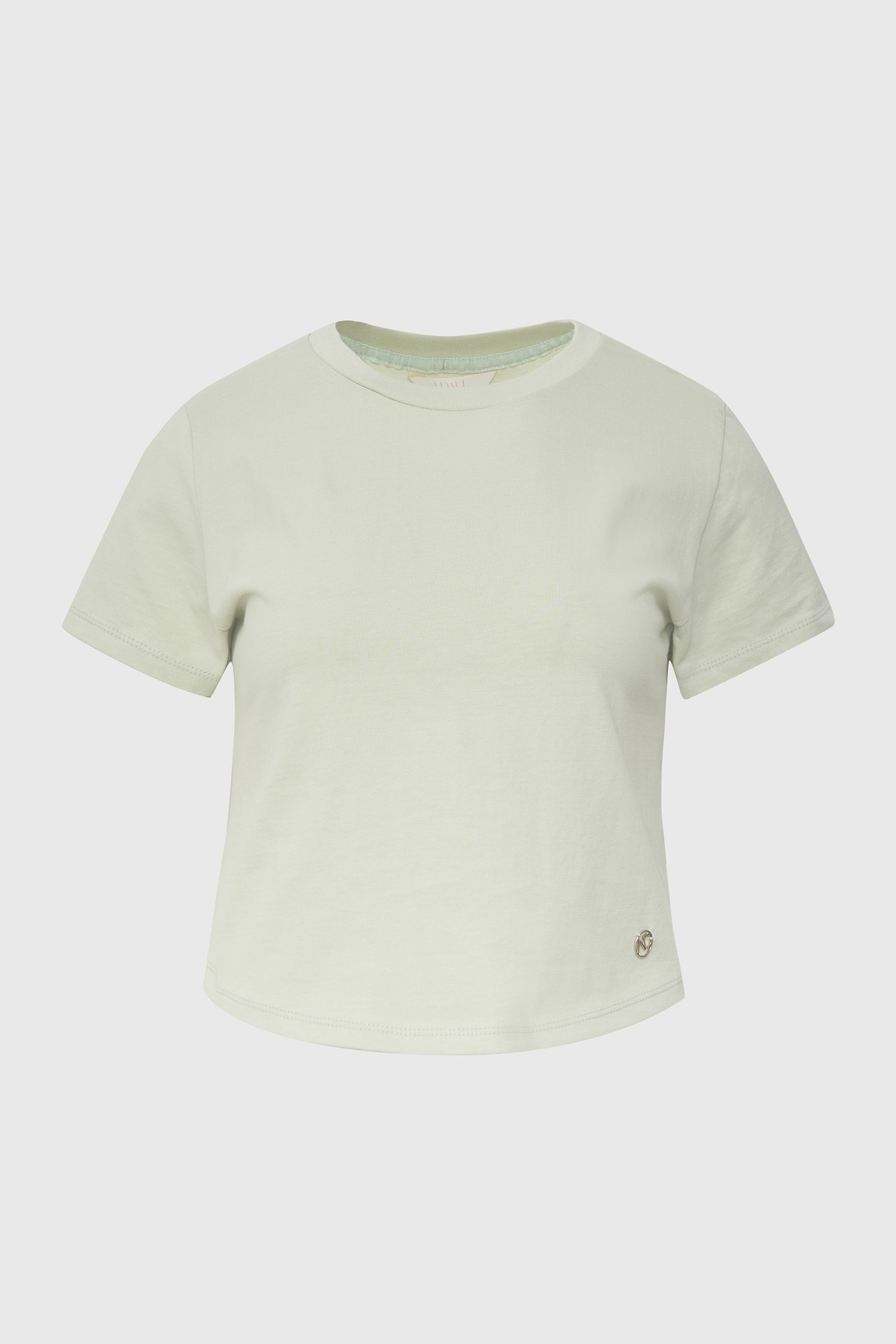 Basic AD silver point t shirt - mint