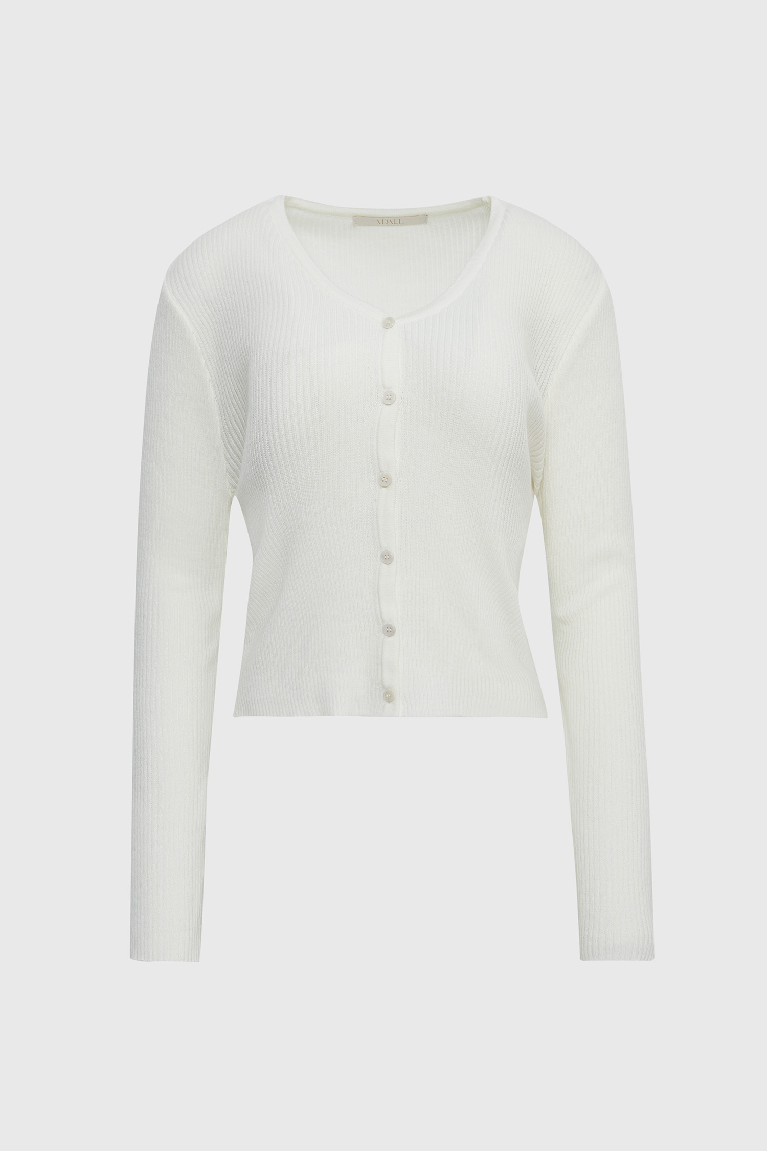 Wearable golgi cardigan - white