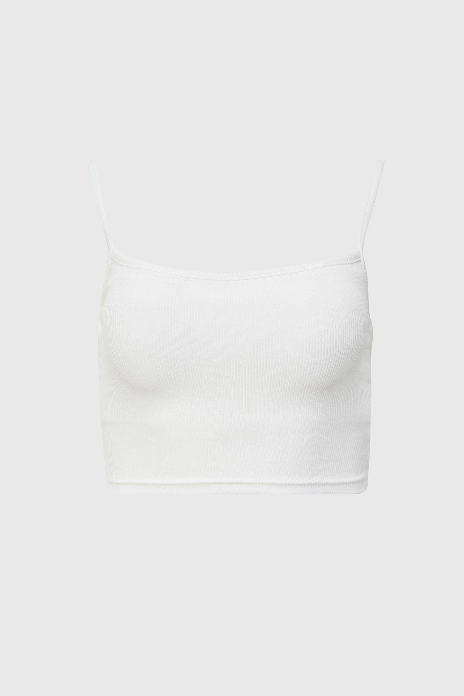Back line bra top - white