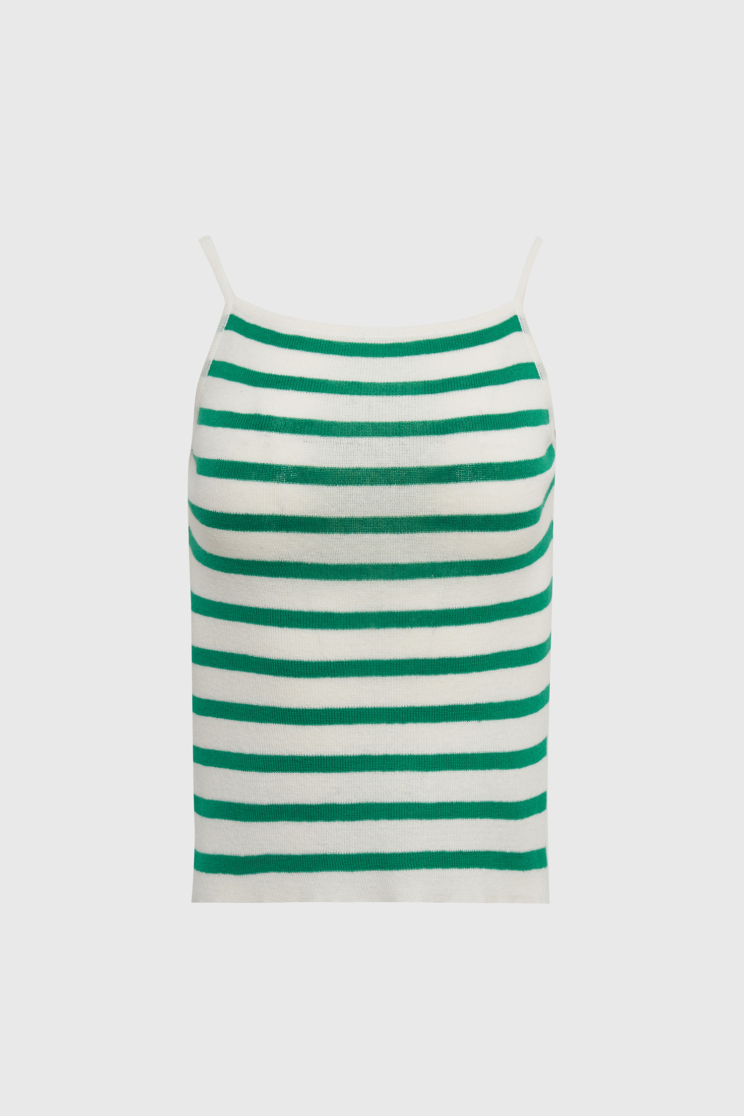 Zat stripe sleeveless - green