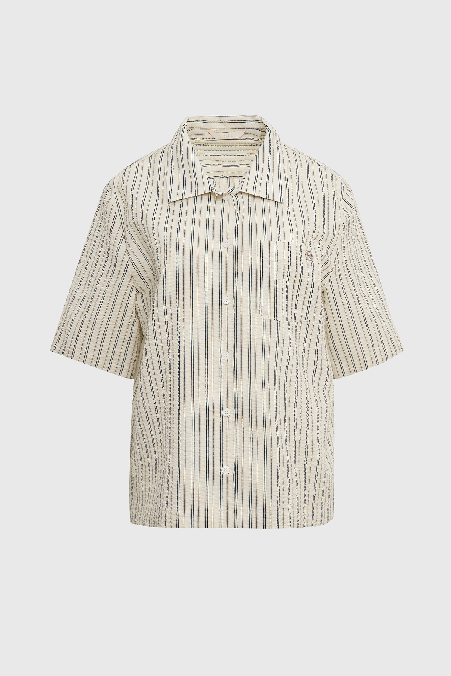Country stripe vintage seersucker shirts - ashbeige