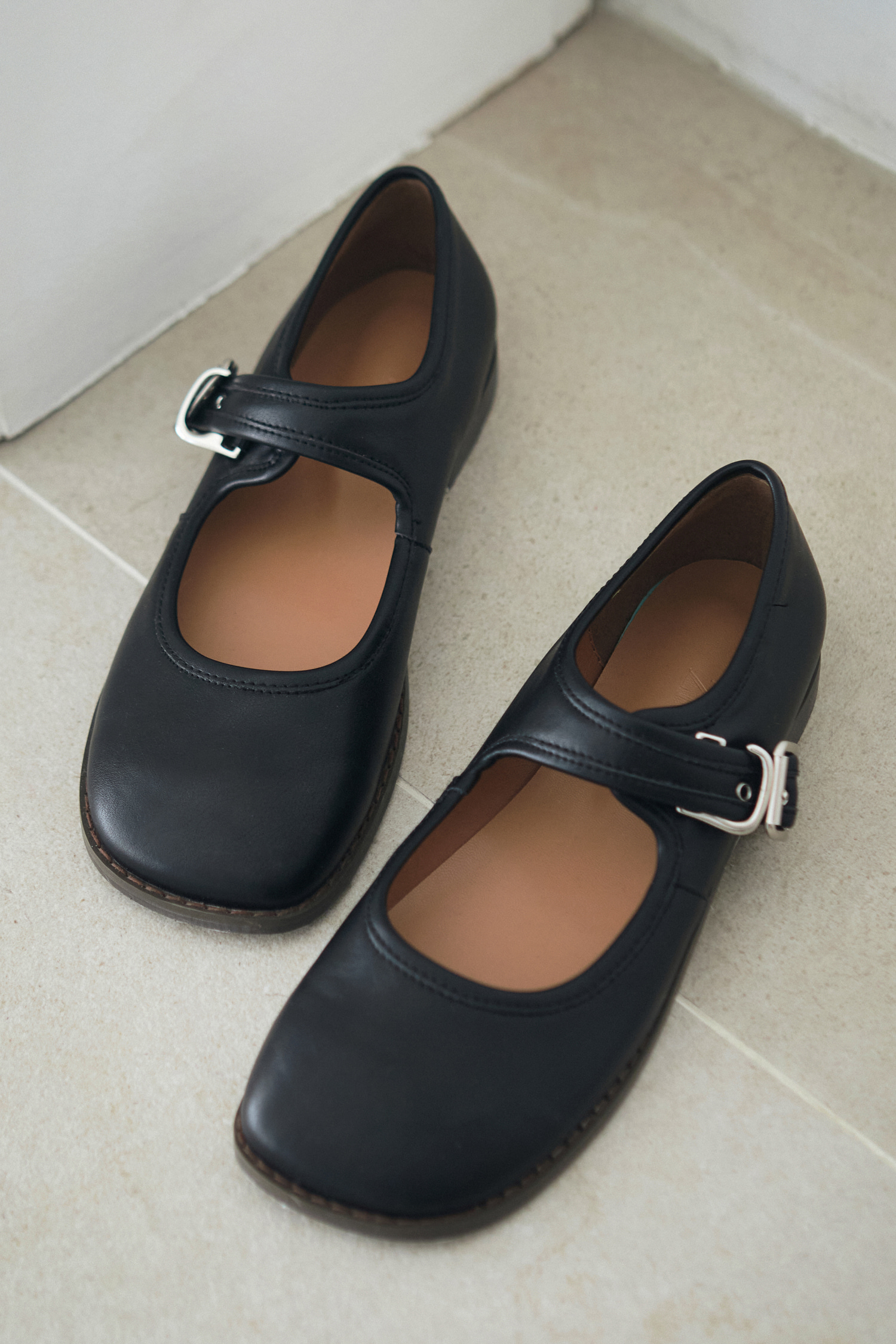 Mary jane flatshoes - black